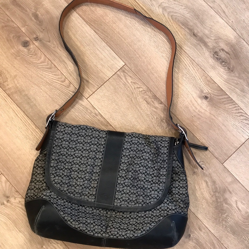 Coach messenger bag